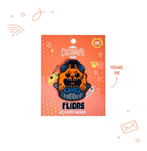 Imagen 2 de 6 de Pin Flidas - Cogonauts