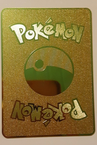 Carta Pokémon Mewtwo Gx, Metalizada Para Colección