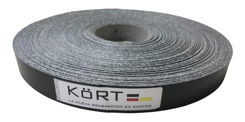 Tapacanto Filo Pvc Preencolado 50mm X 50mts Negro