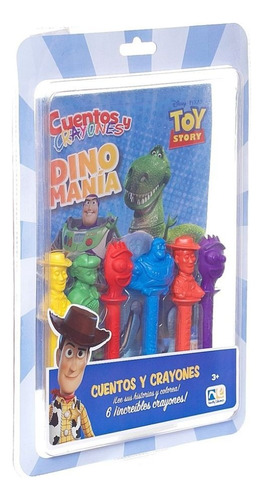 Libro Para Colorear Cuentos Y Crayones Toy Story