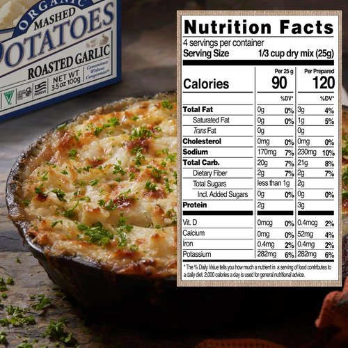 Edward & Sons: Puré Ajo Asado Org., Vegano, 99g (6 Pack)