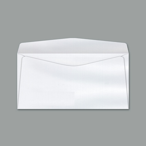 Envelope Oficio Carta Liso Correio 114x229 C/ 1000 Unidades Cor Branco COF 020