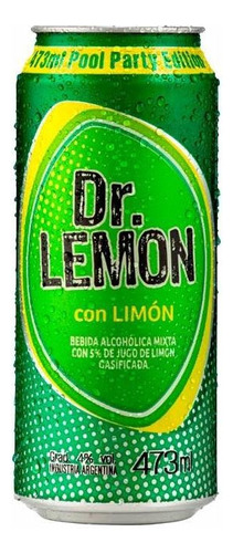 Pack X 24 Unid Aperitivo  Limon 473 Cc Dr.lemon Aperitivos
