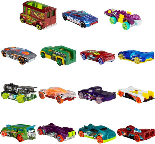 Hot Wheels Set De 5 Autos Básicos Modelo Pude Variar