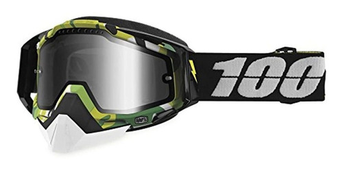 Gafas De Esquí Marca 100% Racecraft color Negro