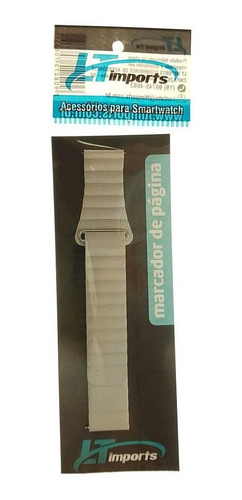 Pulseira 20mm Couro Loop Para Amazfit Bip - Amazfit Gtr 42mm Cor Cáqui