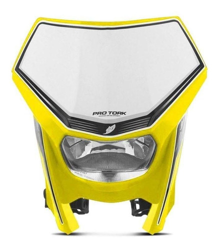 Farol Moto Universal Protork Preto