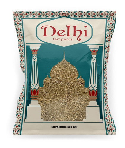 Erva Doce Semente Premium Delhi Pacote 500gr