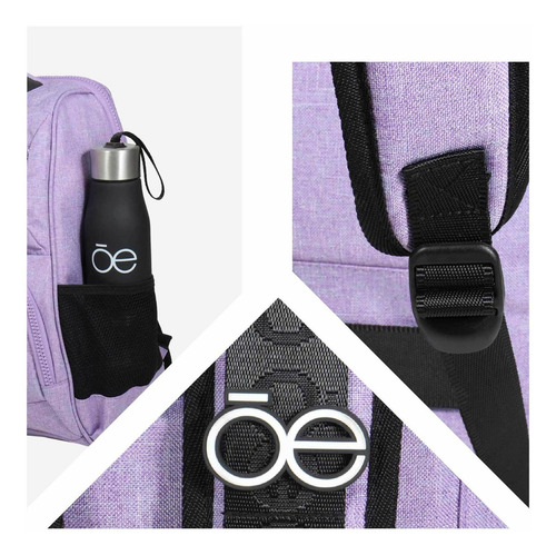 Mochila De Viaje Unisex Cloe Porta Laptop 13