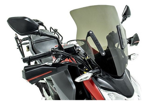 Kit Parabrisas Humo Y Soportes Moto Honda Cb190r Fire Parts