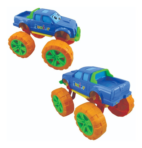 Imagem 6 de 10 de Coleção Brinquedos Carrinhos Pickup Trilha Aventura Infantil
