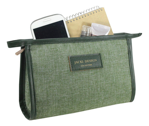 Necessaire Envelope Be You Em Poliéster Verde Jacki Design