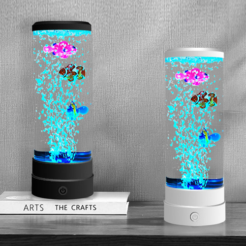 Lámpara Led Con Forma De Medusa Y Luz Nocturna Con Control R