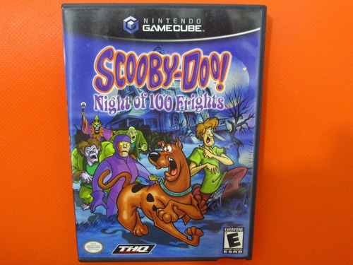 Scooby-doo Night 100 Frights Original Nintendo Gamecube Ntsc