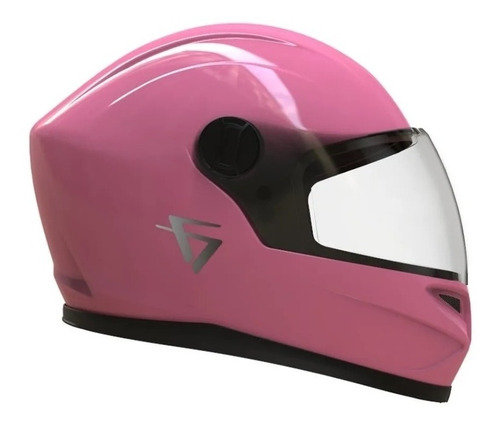Casco Integral Moto Vertigo V32 Compact Rosa Mujer Fas Motos