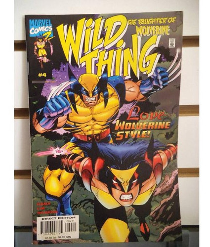 Wild Thing 04 Hija De Wolverine Marvel Comics Ingles X-men