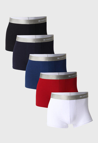 Boxer 5 Unidades Liso Arrow Bod5018su