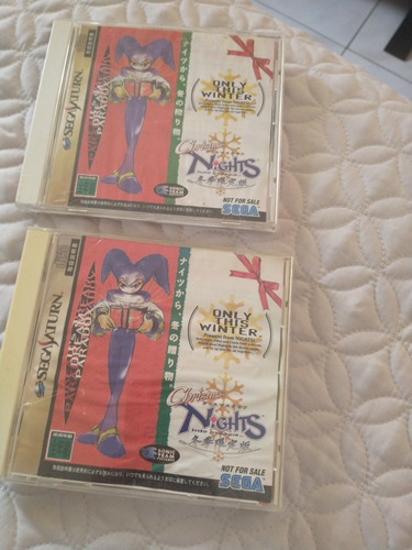 Christmas Nights Para Sega Genesis Japonés Manual Arrugado