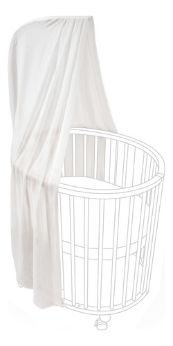 Canopy Stokke Sleepi V3 Blanco Para Sleepi Mini Y Cuna/cama