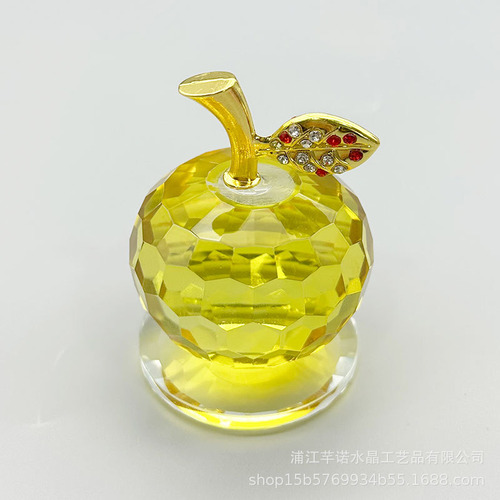 Manzana Número 30, Color Amarillo, Recuerdo De Regalo Con Fo