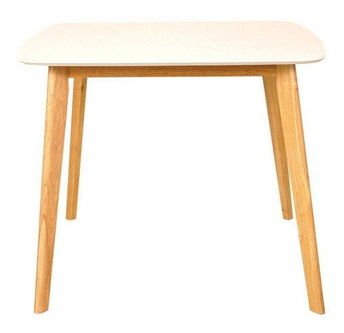 Mesa De Comedor Madera Laqueada Norway Tulip 0,80 Cm