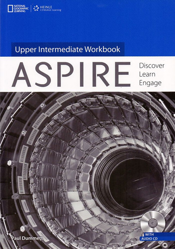 Aspire - Upper-intermediate: Workbook + Workbook Audio CD, de Crossley, Robert. Editorial Cengage Learning Edições Ltda., capa mole em inglês, 2012