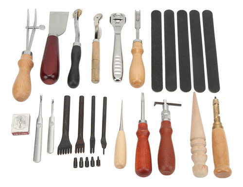 Kit De Herramientas De Artesanía En Cuero For Trabajar, Tal