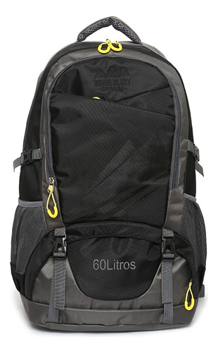 Mochila Wanderlust - Camping - 60 Lts - Detalles Reflectivos