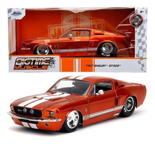 Jada Bigtime Muscle Ford Mustang Shelby Gt-500 1967 1/24