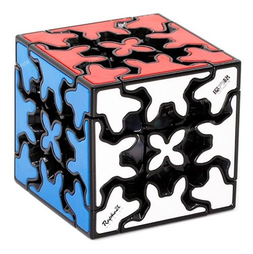 Cubo Rubik Qiyi 3x3 Engranaje Stickerless Cubo Magico