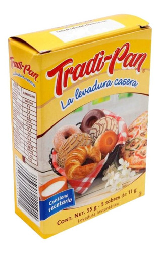 Tradi-pan Levadura Instantánea Para Todo Tipo De Pan 770gr
