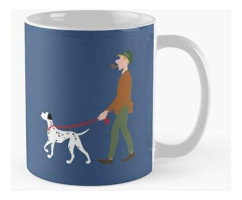 Taza Hombre Y Su Perro Calidad Premium