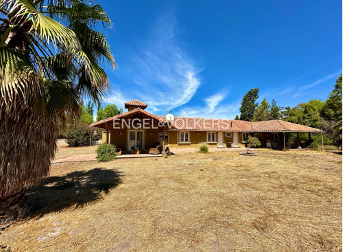 Casa Chilena De 1 Piso En Algarrobos De Batuco