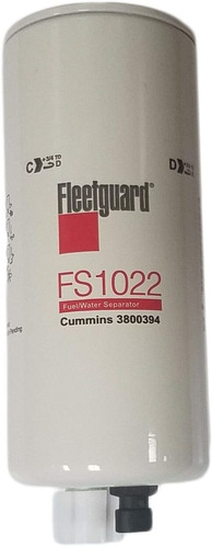 Fleetguard Fs1022, Combustible Diesel Separador De Agua