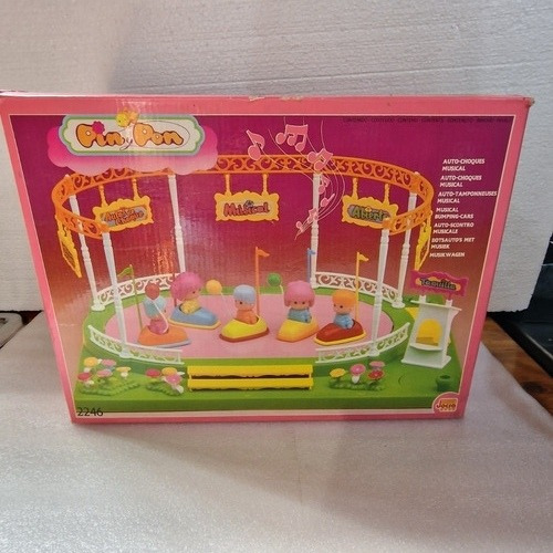 Pin Y Pon Auto Choques Musical N°2246 Linea Rosa Dec 80 (Usado)