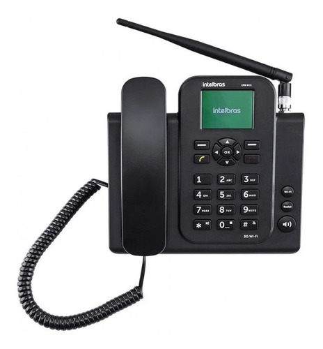 Telefone Celular Fixo 4g Cfw9041 Rural Wi-fi Preto Intelbras