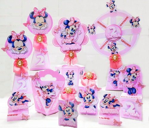 Arquivo De Corte Minnie Rosa 53