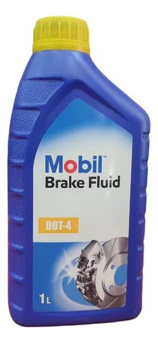 Liquido De Frenos Dot4 Mobil 1 Litro