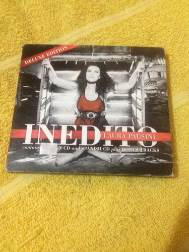 Laura Pausini Inedito Italiano Español Álbum Doble Disco Cd 