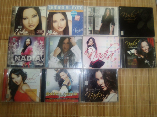 Nadia 16 Cds La Academia ,no Yahir, Myriam, Yuridia, (Usado)