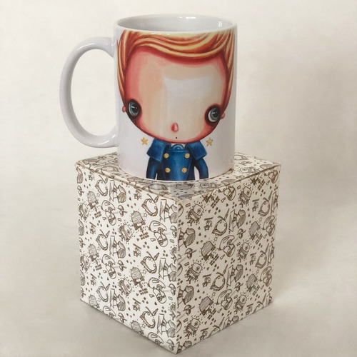 Combo Tazas Nico Da Rocha Arte Dibujo
