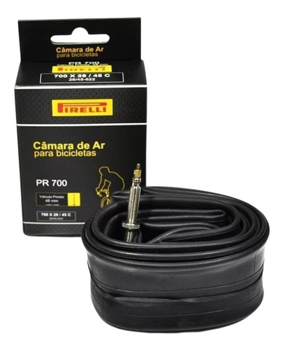 Imagem 7 de 7 de Camara De Ar 700x45 Presta Serve Na Bicicleta Aro 29