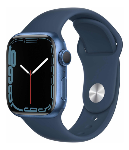 Imagen 5 de 5 de Apple Watch Serie 7 45mm Color Azul (nuevo, Sellado)