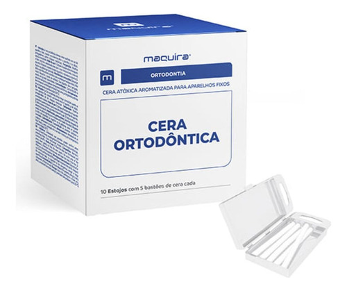 Cera Para Ortodoncia X 3 Cajitas Maquira - Odontología