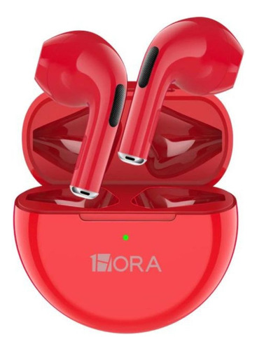 Auriculares Inalámbrico 1hora Rojo 6hrs  Duracion