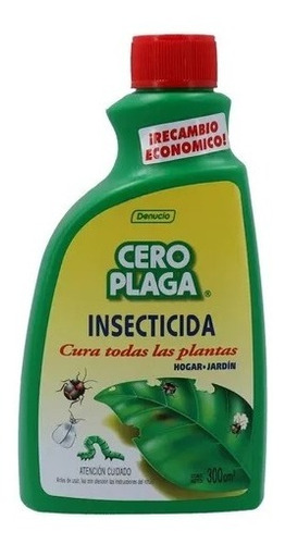 Cero Plaga Insecticida Recambio 300cc Gmd