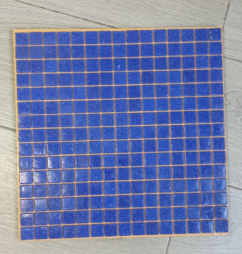 Venecitas Color Azul Oscuro 2x2 Cm P Piletas X M2 !