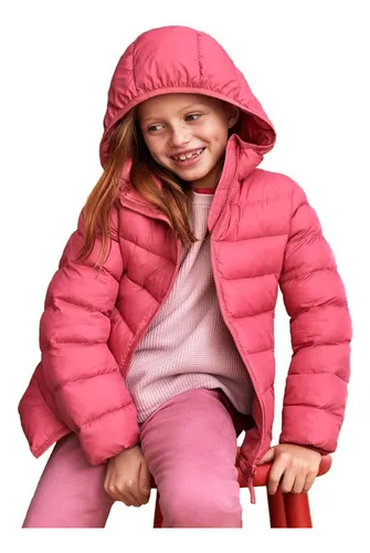 Uniqlo Niñas Originales Camperas De 3 - 8 Años