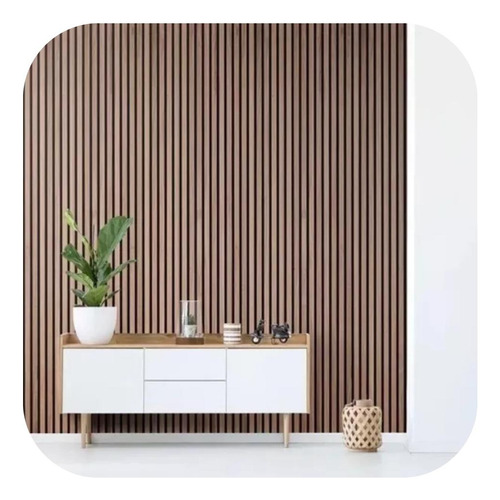 Revestimiento De Pared Wall Panel Wpc Simil Madera Interior 