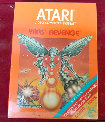 Yars' Revenge ( Juego Atari 2600 ) ( Nuevo ) 30v   _\(^o^)/_